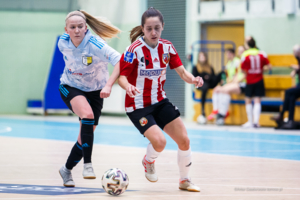 Mecz pierwszej ligi futsalu kobiet: Tarnovia - Respekt Myślenice